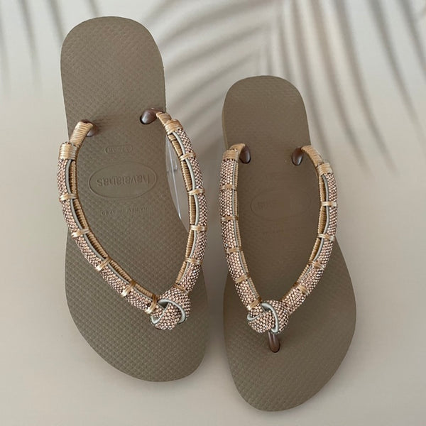 Havaianas Golden Twist Flip-Flops